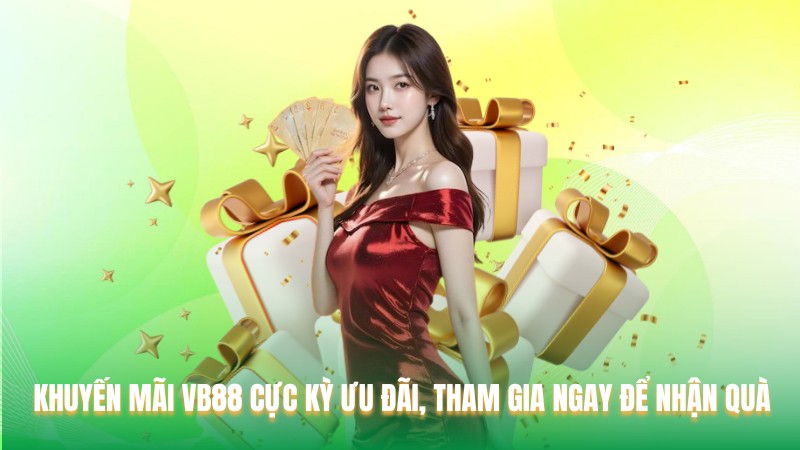 Khuyến Mãi VB88 Cực Kỳ Hấp Dẫn, Tham Gia Ngay Để Nhận Quà